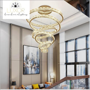 chandeliers Florence Crystal Chandelier - Luxor Home Decor & Lighting