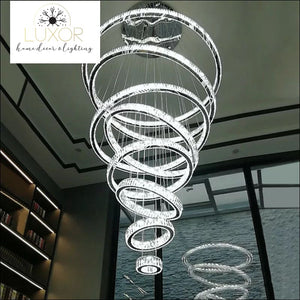 Florence Crystal Chandelier - chandeliers