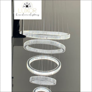 Florence Crystal Chandelier - chandeliers