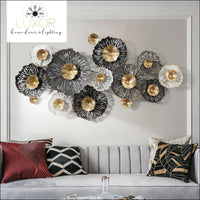 wall decor Flourise Metal Wall Decor - Luxor Home Decor & Lighting