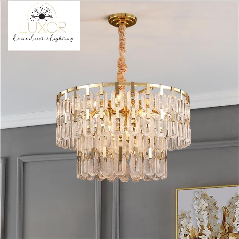 chandeliers Forte Crystal Chandelier - Luxor Home Decor & Lighting