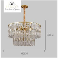 chandeliers Forte Crystal Chandelier - Luxor Home Decor & Lighting