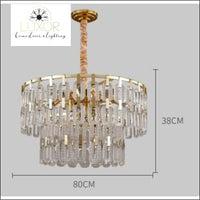 chandeliers Forte Crystal Chandelier - Luxor Home Decor & Lighting