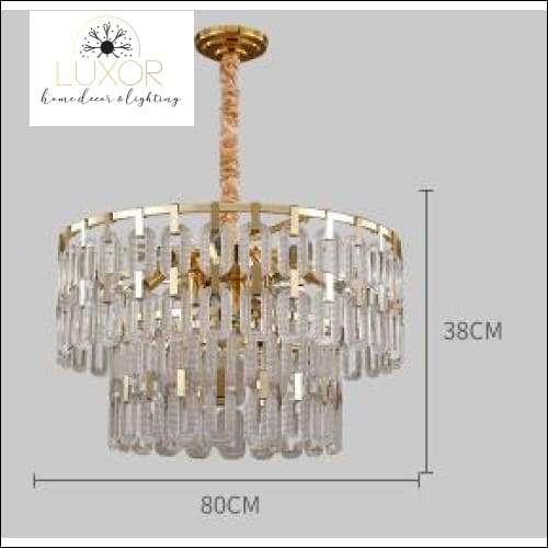 chandeliers Forte Crystal Chandelier - Luxor Home Decor & Lighting