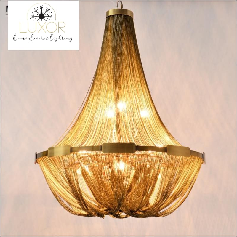 chandeliers Franis Luxury Rope Chandelier - Luxor Home Decor & Lighting