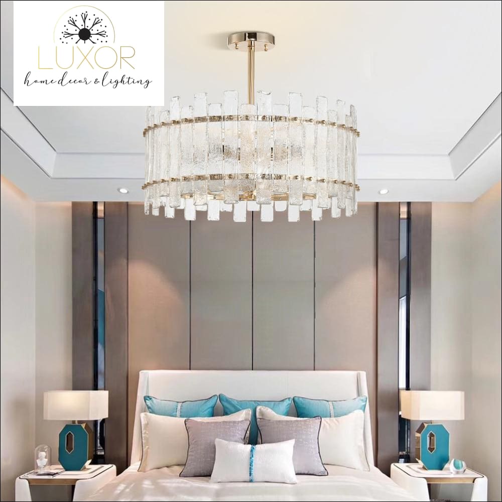 chandeliers Frosted Lux Chandelier - Luxor Home Decor & Lighting