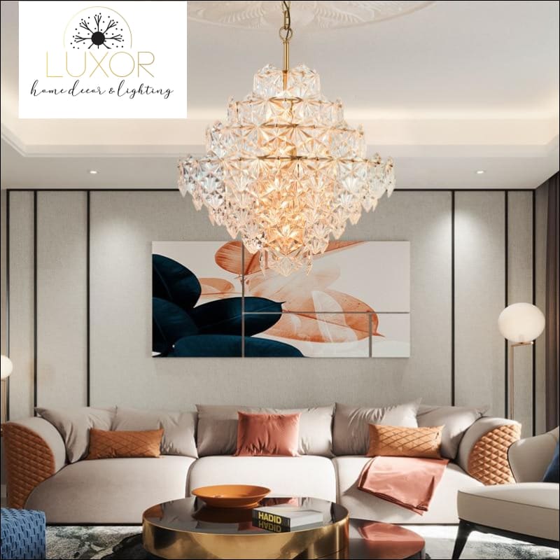 chandeliers Fungo Luxury Glass Chandelier - Luxor Home Decor & Lighting