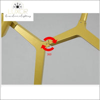 chandeliers Futuristic Modern Chandelier - Luxor Home Decor & Lighting