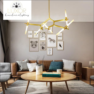 chandeliers Futuristic Modern Chandelier - Luxor Home Decor & Lighting