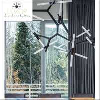 chandeliers Futuristic Modern Chandelier - Luxor Home Decor & Lighting