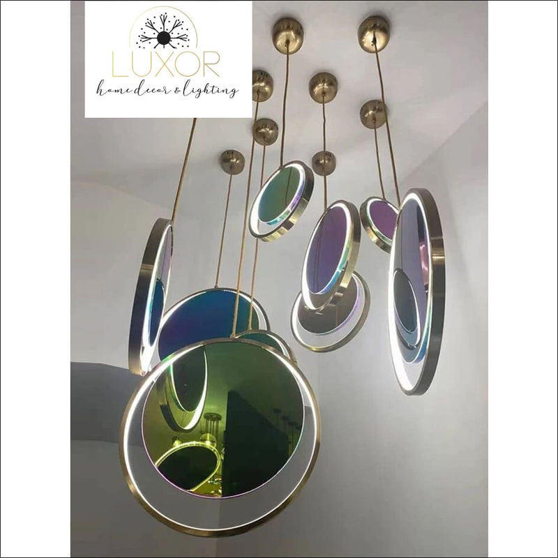 Galactic Modern Colorful Pendant - pendant lighting
