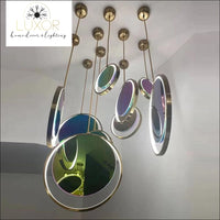Galactic Modern Colorful Pendant - pendant lighting