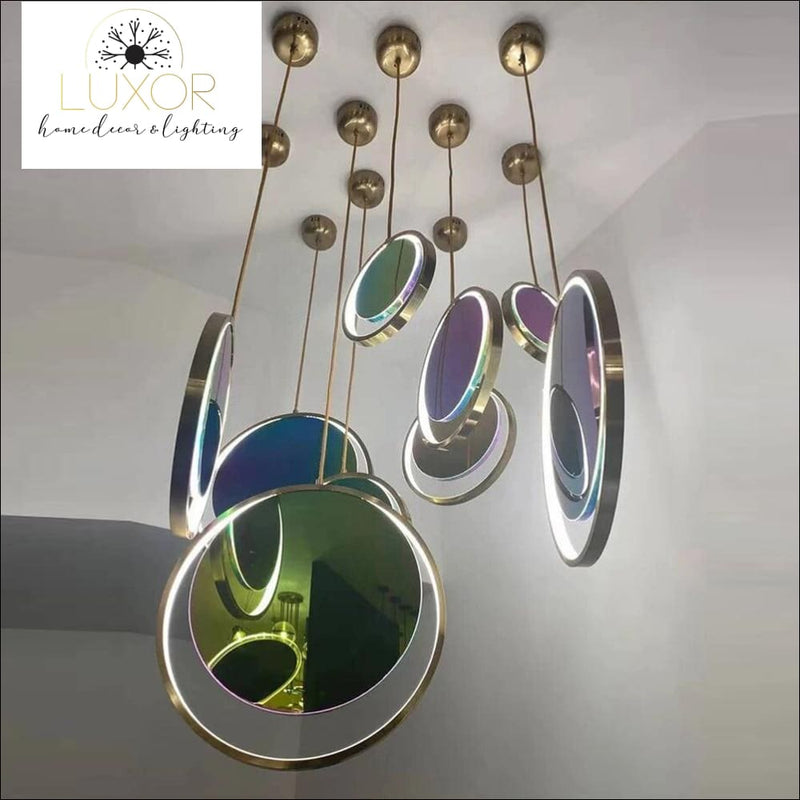 Galactic Modern Colorful Pendant - pendant lighting