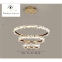 chandeliers Galina Grand Crystal Chandelier - Luxor Home Decor & Lighting