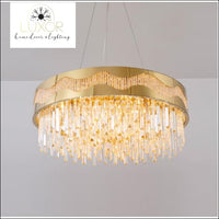 chandeliers Ganda Gold Crystal Chandelier - Luxor Home Decor & Lighting