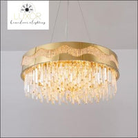 chandeliers Ganda Gold Crystal Chandelier - Luxor Home Decor & Lighting