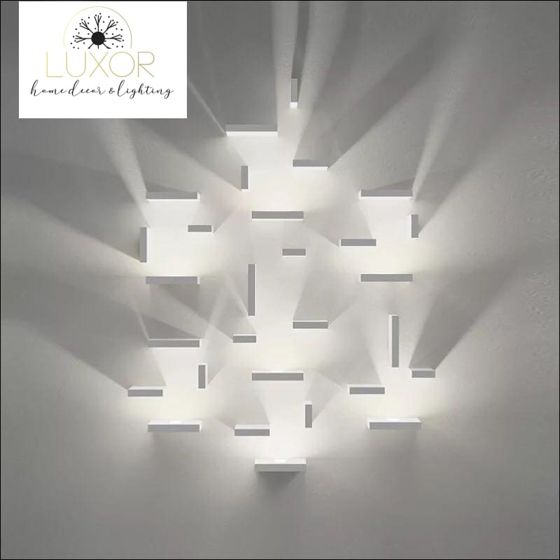 wall lighting Geometric Combination Led Wall Sconces - Luxor Home Decor & Lighting