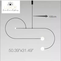 Geometric Post Modern Chandelier