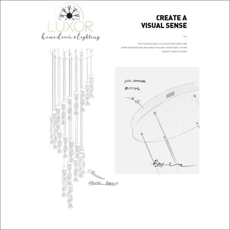 Gerardi Villa Chandelier - chandelier