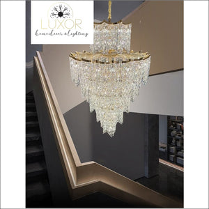 Giatti Crystal Chandelier - chandeliers