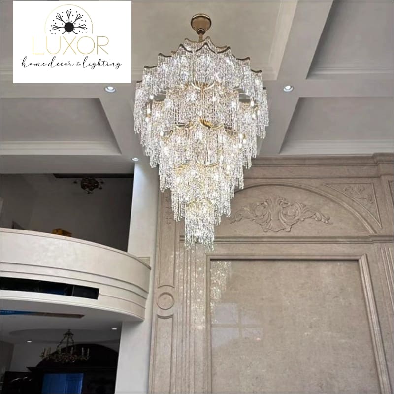 Giatti Crystal Chandelier - chandeliers