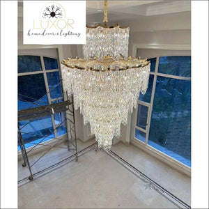 Giatti Crystal Chandelier - chandeliers