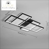 ceiling light Gillini Geometric Modern Ceiling Light - Luxor Home Decor & Lighting
