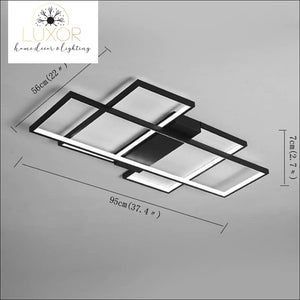 ceiling light Gillini Geometric Modern Ceiling Light - Luxor Home Decor & Lighting