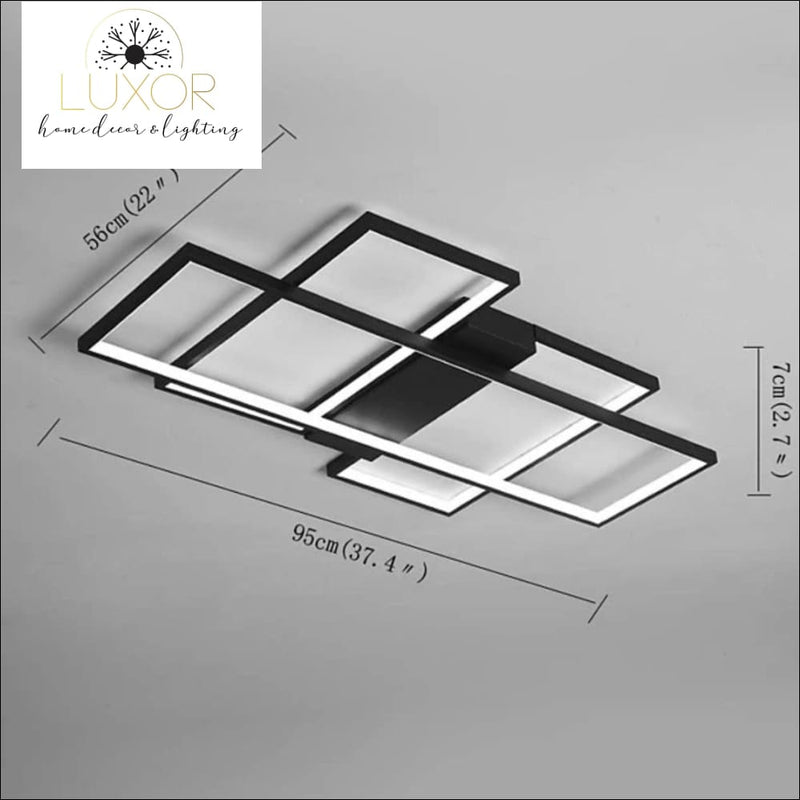 ceiling light Gillini Geometric Modern Ceiling Light - Luxor Home Decor & Lighting