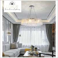 chandeliers Glacier Frosted Crystal Chandelier - Luxor Home Decor & Lighting