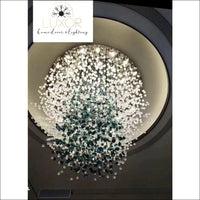 chandeliers Glass Barnacle Illusion Chandelier - Luxor Home Decor & Lighting