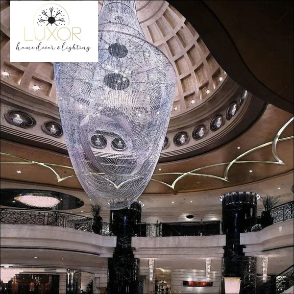 Glided Splendor Crystal Chandelier | Luxor Home Decor & Lighting