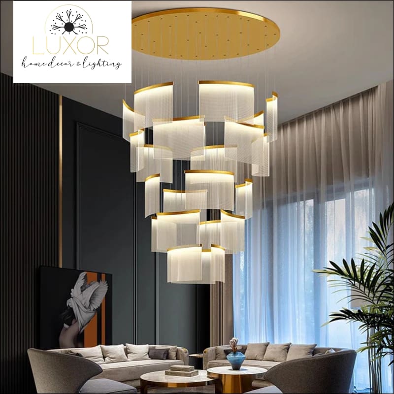 Glimmering Noble Chandelier - chandeliers