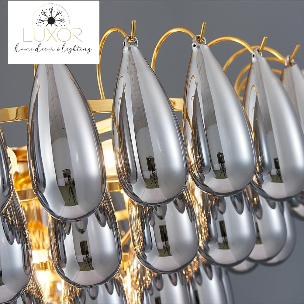chandeliers Globina Rectangle Lux Chandelier - Luxor Home Decor & Lighting
