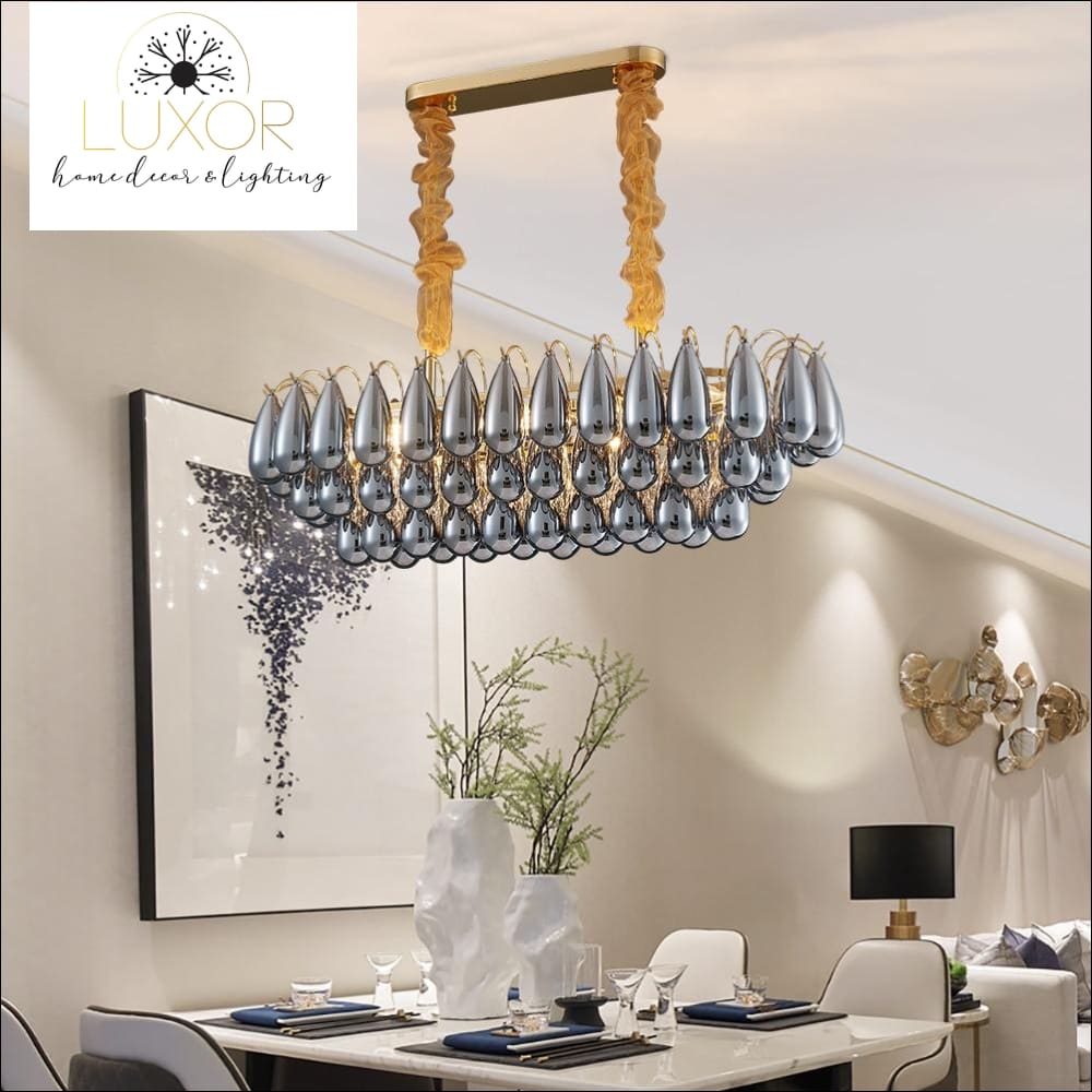 chandeliers Globina Rectangle Lux Chandelier - Luxor Home Decor & Lighting