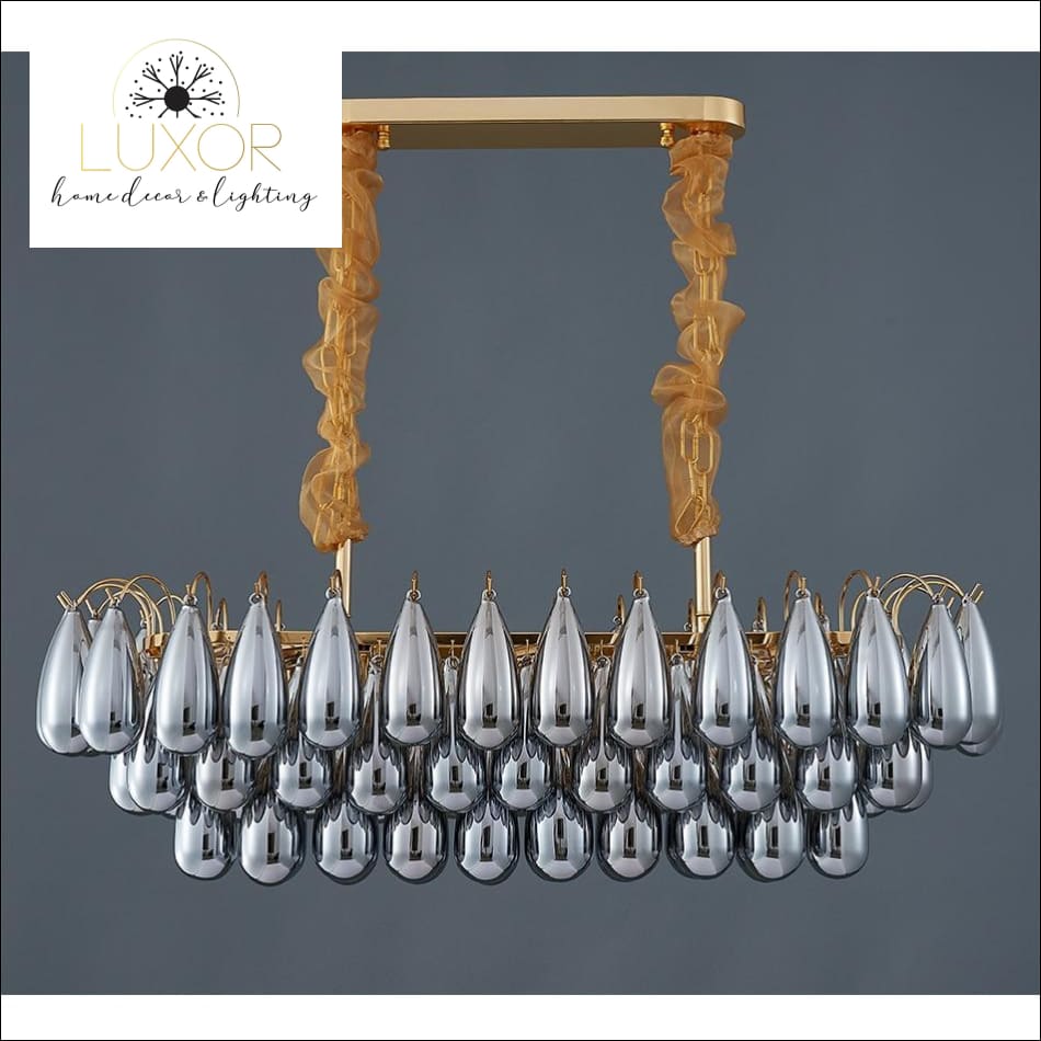 chandeliers Globina Rectangle Lux Chandelier - Luxor Home Decor & Lighting