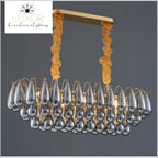 chandeliers Globina Rectangle Lux Chandelier - Luxor Home Decor & Lighting