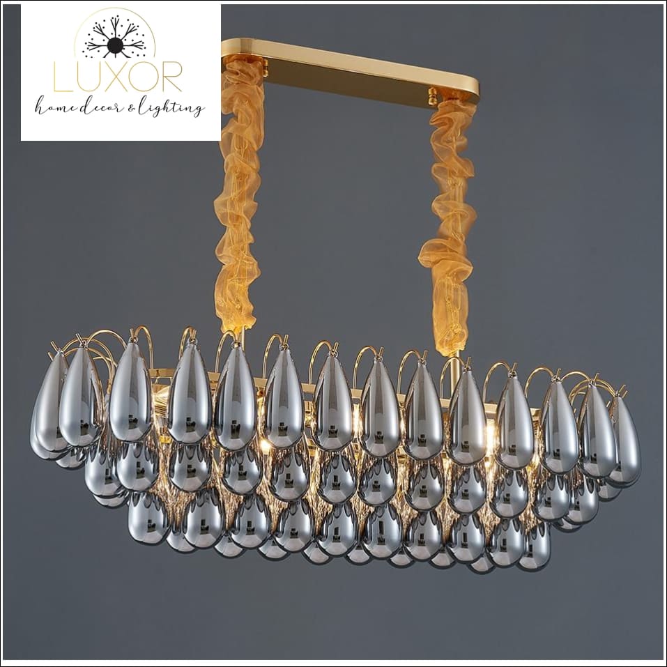 chandeliers Globina Rectangle Lux Chandelier - Luxor Home Decor & Lighting