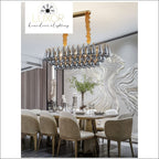 chandeliers Globina Rectangle Lux Chandelier - Luxor Home Decor & Lighting