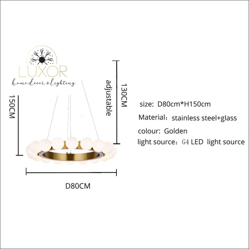 Glori Elegant Chandelier - chandelier