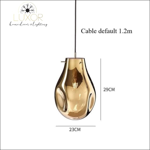 pendant lighting Glorinia Glass Crystal Pendant - Luxor Home Decor & Lighting