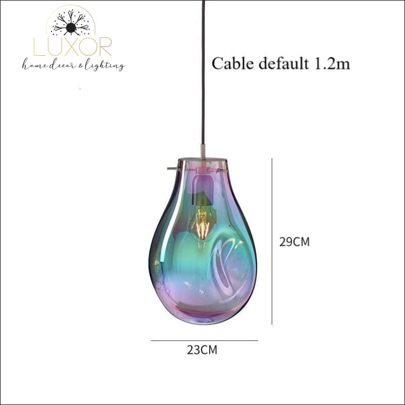 pendant lighting Glorinia Glass Crystal Pendant - Luxor Home Decor & Lighting