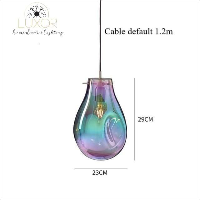 pendant lighting Glorinia Glass Crystal Pendant - Luxor Home Decor & Lighting