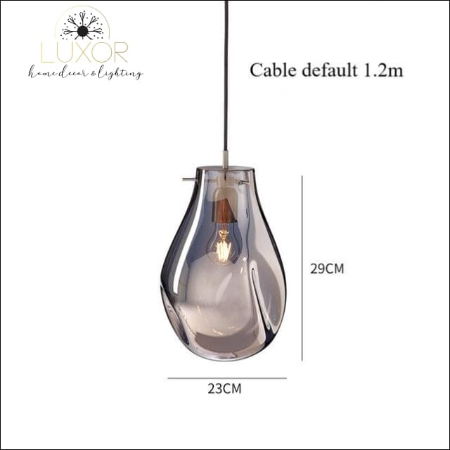 pendant lighting Glorinia Glass Crystal Pendant - Luxor Home Decor & Lighting