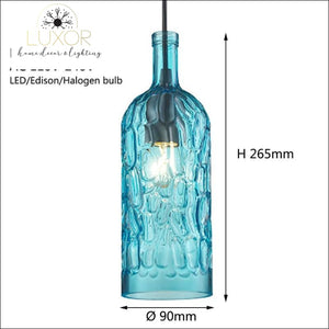 pendant lighting Glosier Glass Pendant Light - Luxor Home Decor & Lighting
