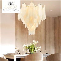 pendant lighting Glosini Glass Chandelier - Luxor Home Decor & Lighting