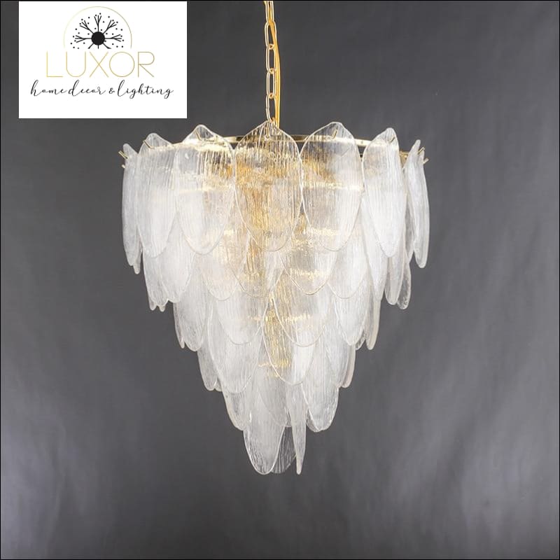 pendant lighting Glosini Glass Chandelier - Luxor Home Decor & Lighting