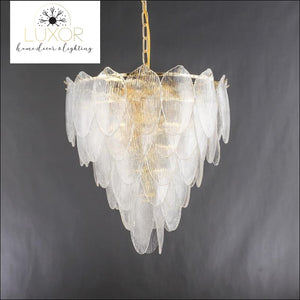 pendant lighting Glosini Glass Chandelier - Luxor Home Decor & Lighting
