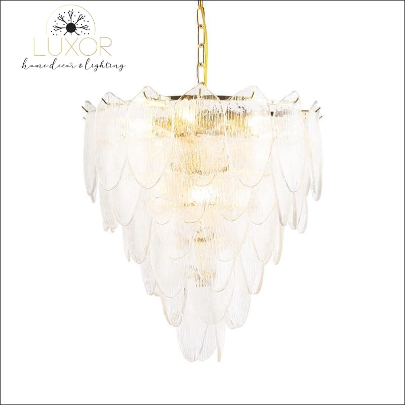 pendant lighting Glosini Glass Chandelier - Luxor Home Decor & Lighting