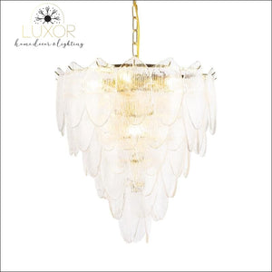 pendant lighting Glosini Glass Chandelier - Luxor Home Decor & Lighting